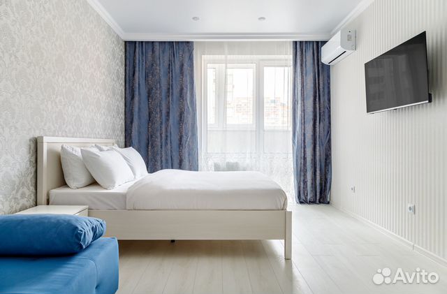 

1-к. квартира, 45 м², 2 кровати