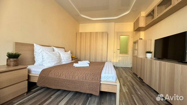 

1-к. квартира, 38 м², 2 кровати