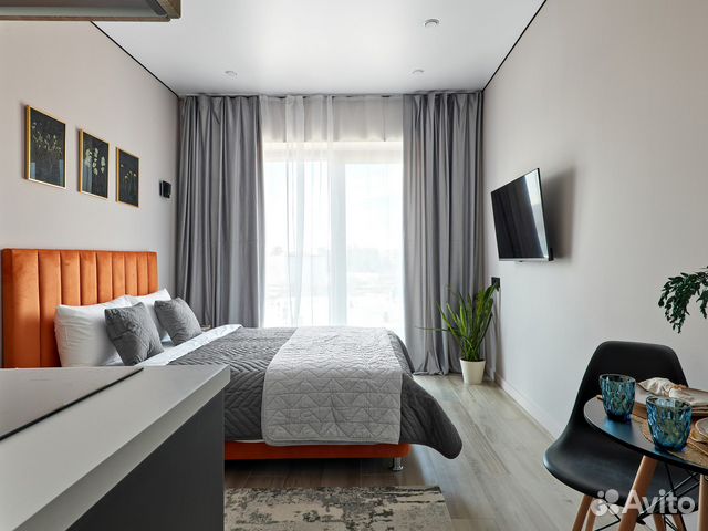 

Квартира-студия, 25 м², 1 кровать