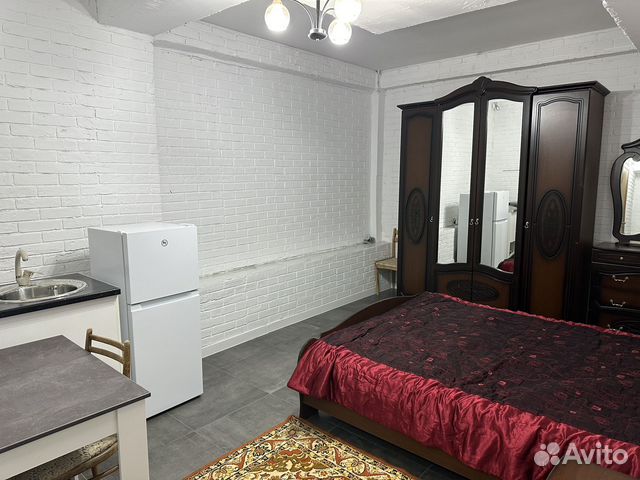 

Квартира-студия, 30 м², 1 кровать