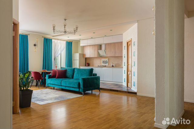 

3-к. квартира, 107,1 м², 3 кровати