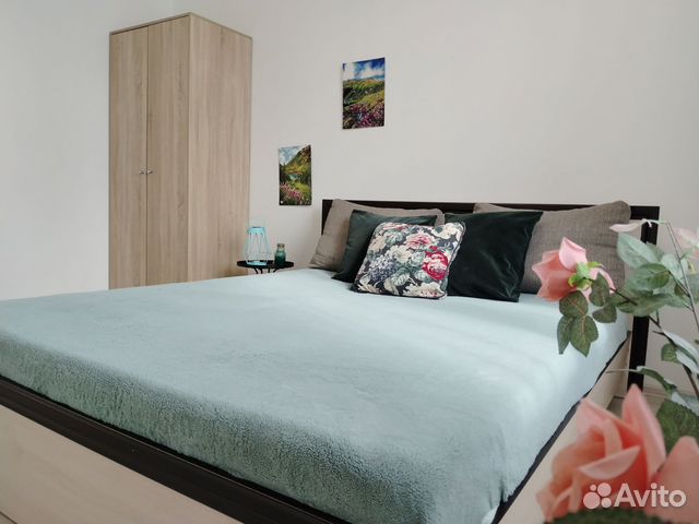 

1-к. квартира, 38 м², 2 кровати