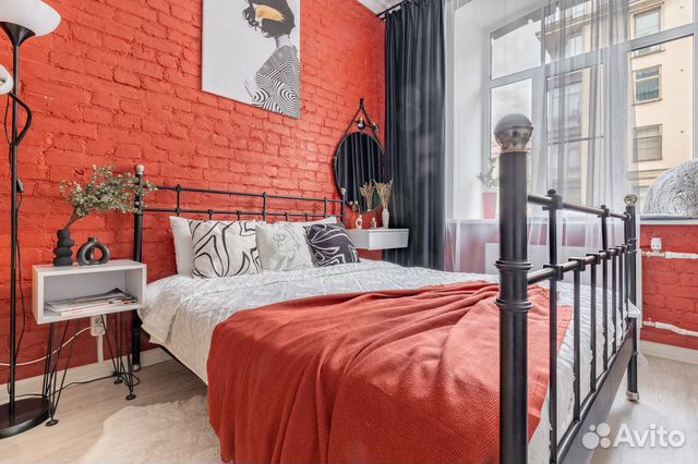 

Квартира-студия, 25 м², 2 кровати