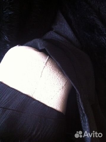 Длинная норковая шуба