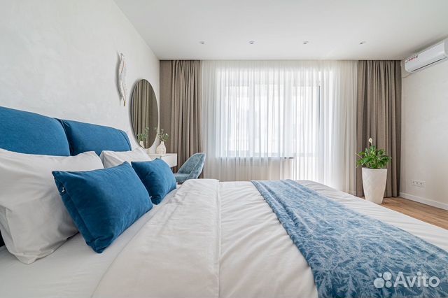

3-к. квартира, 100 м², 4 кровати