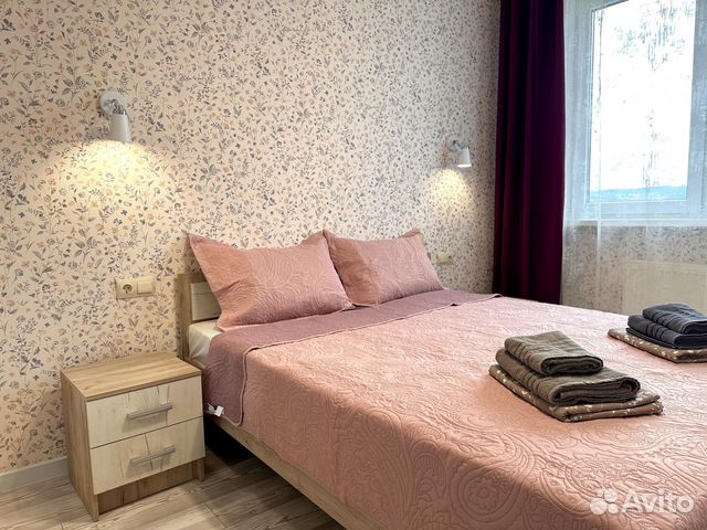 

1-к. квартира, 40 м², 2 кровати