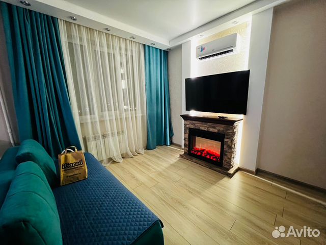 

Квартира-студия, 40 м², 2 кровати