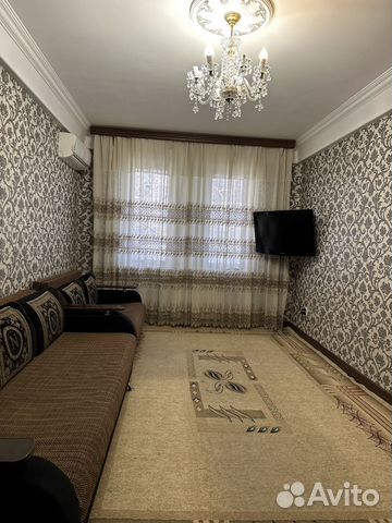 

1-к. квартира, 44 м², 2 кровати