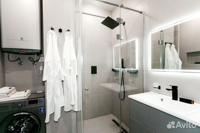 

1-к. квартира, 45 м², 2 кровати