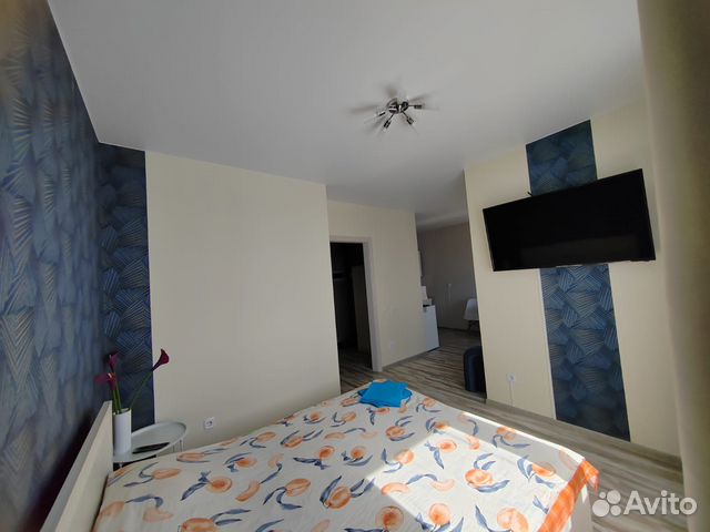 

Квартира-студия, 39 м², 2 кровати