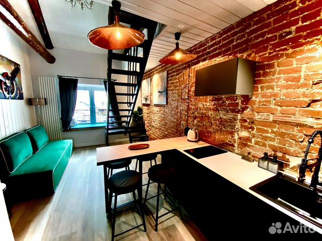 

Квартира-студия, 34 м², 2 кровати