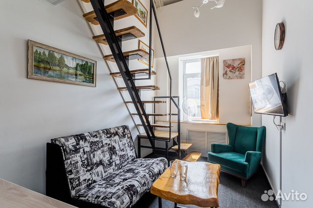 

Квартира-студия, 27 м², 2 кровати
