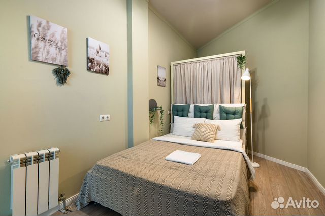 

1-к. квартира, 46 м², 2 кровати