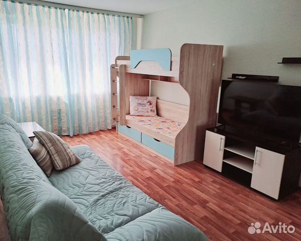 

1-к. квартира, 42,1 м², 2 кровати