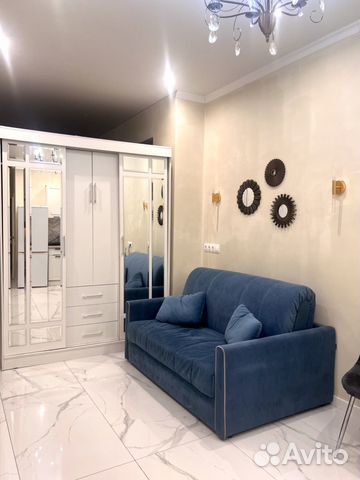

Квартира-студия, 30 м², 4 кровати