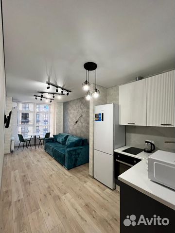 

Квартира-студия, 27 м², 1 кровать