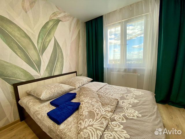 

1-к. квартира, 37 м², 2 кровати