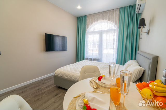 

Квартира-студия, 27 м², 1 кровать
