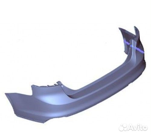 Бампер задний Ford Focus 3 седан с 2011-2015 Бампер задний Ford Focus 3 седан с 2011-2015