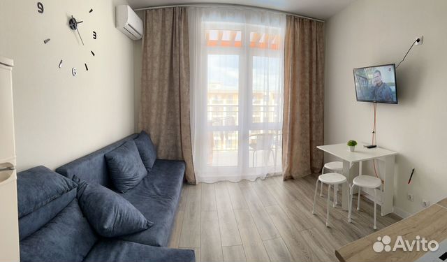 

Квартира-студия, 19 м², 2 кровати