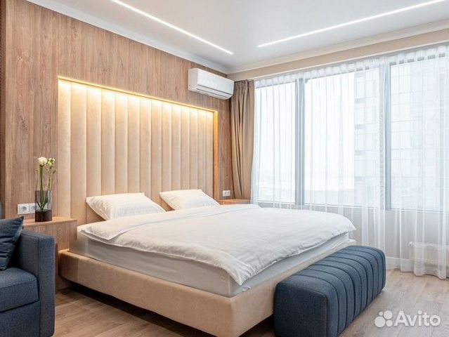 

1-к. квартира, 54 м², 3 кровати