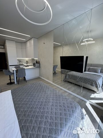 

Квартира-студия, 30 м², 2 кровати