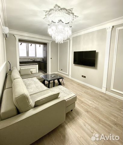 

1-к. квартира, 55 м², 2 кровати