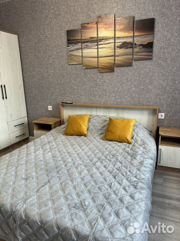 

1-к. квартира, 45 м², 2 кровати