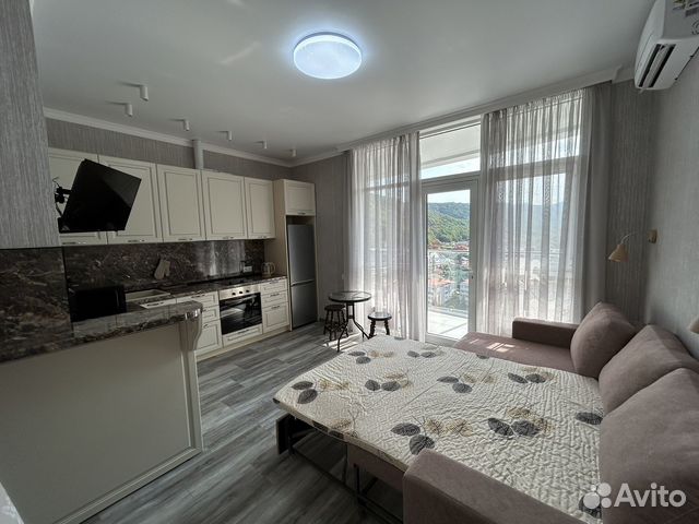 

Квартира-студия, 30 м², 2 кровати