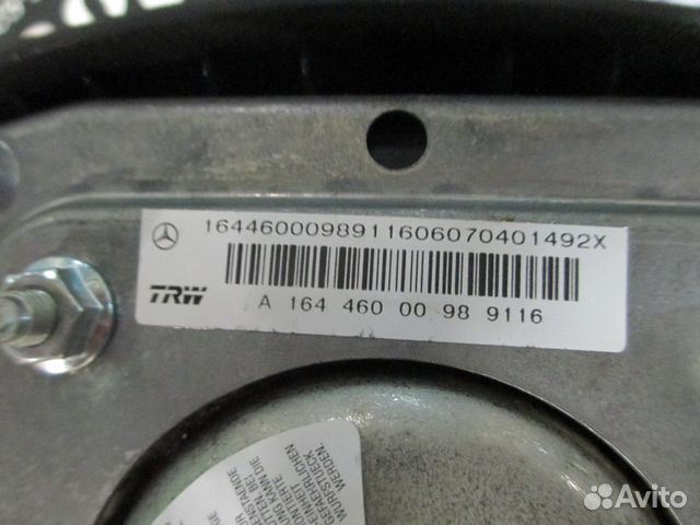 Mercedes W164 W251 X164 SRS airbag руля Mercedes W164 W251 X164 SRS airbag руля