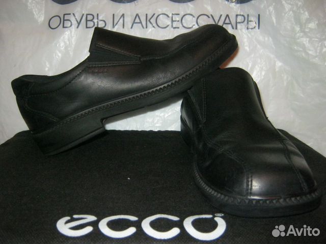 Ecco туфли - полуботинки 37