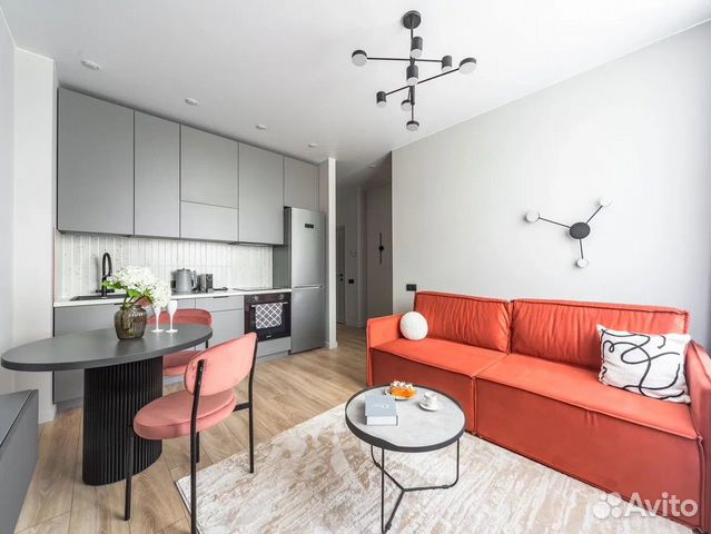 

1-к. квартира, 40 м², 2 кровати