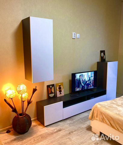 

Квартира-студия, 40 м², 3 кровати