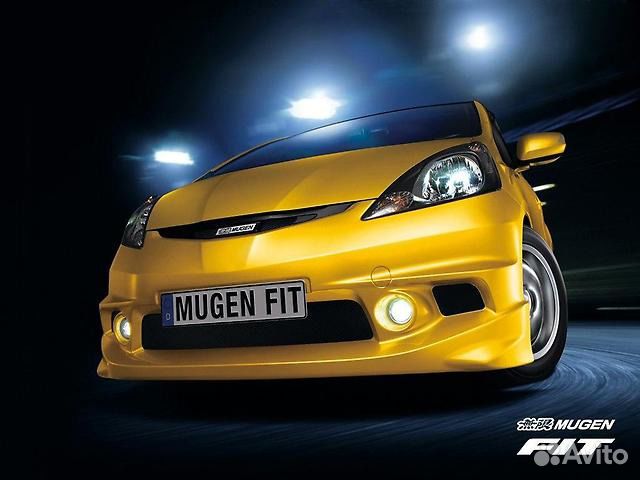 Бампер на Хонда Фит (Fit) GE6-9 Тюнинг