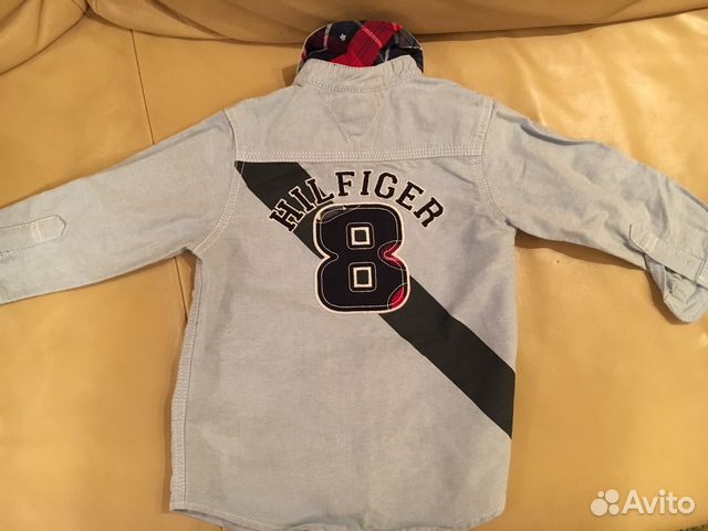 Рубашка Tommy Hilfiger оригинал 2года Рубашка Tommy Hilfiger оригинал 2года