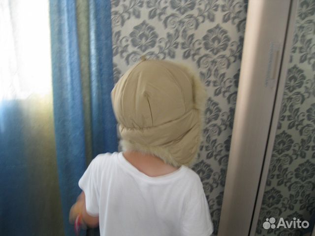 Новая шапка кроха, оч теплая - зима 52-56 Новая шапка кроха, оч теплая - зима 52-56