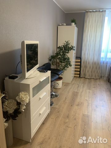 

Квартира-студия, 34 м², 2 кровати