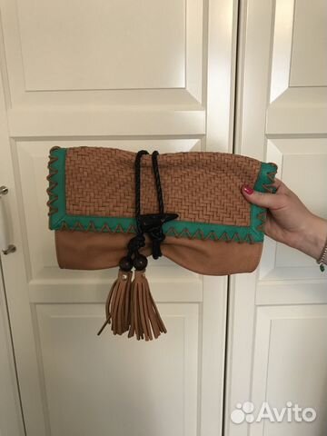 Сумка женская. Клатч. Кожаный