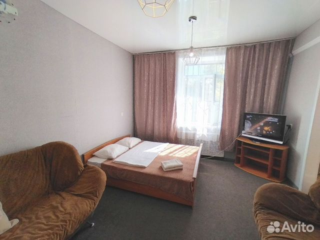 

1-к. квартира, 42 м², 2 кровати