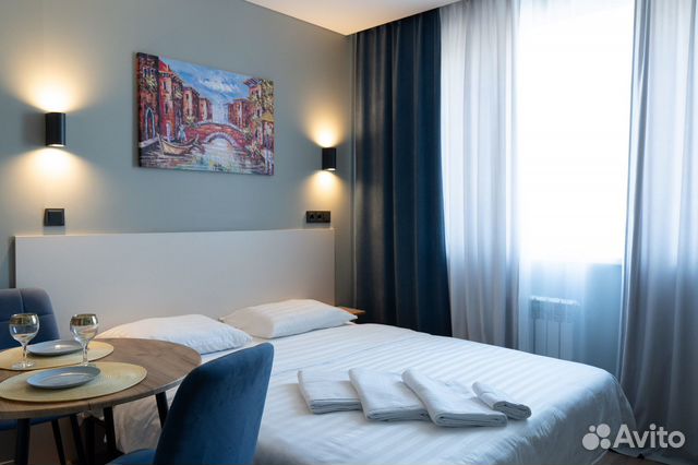 

Квартира-студия в апарт-отеле, 18 м², 1 кровать