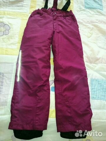 Reima брюки зимние на лямках, рост 128 Reima брюки зимние на лямках, рост 128