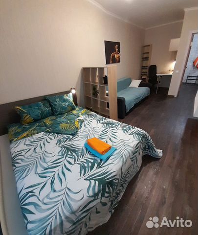 

1-к. квартира, 52,7 м², 2 кровати