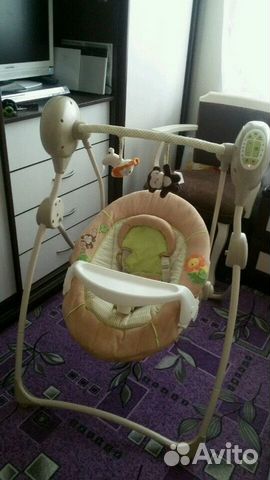 Качели Summer Infant Swingin Safary