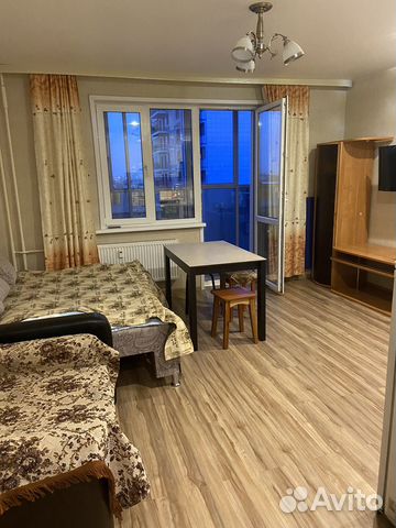 

Квартира-студия, 29 м², 2 кровати