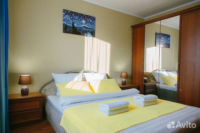 

3-к. квартира, 72 м², 3 кровати