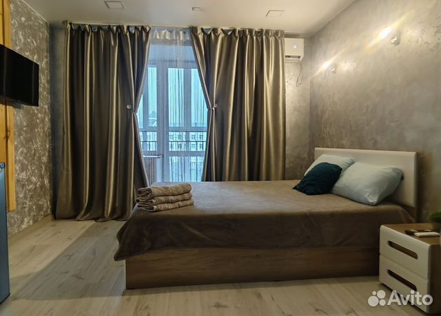 

Квартира-студия, 25 м², 2 кровати