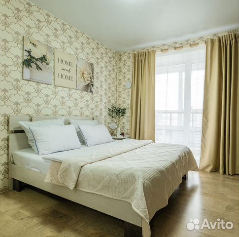 

1-к. квартира, 36 м², 2 кровати