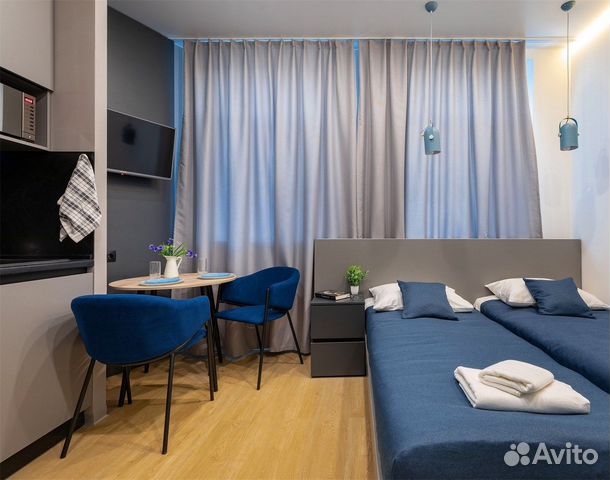 

Квартира-студия в апарт-отеле, 18,6 м², 4/6 эт.