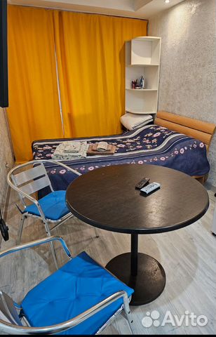 

Квартира-студия, 18 м², 1 кровать