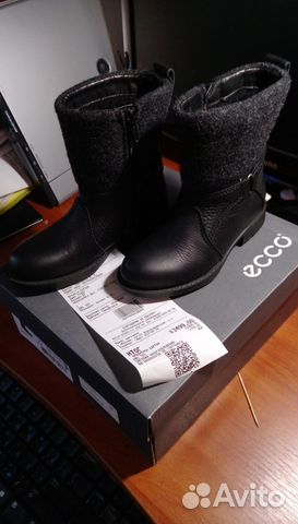Полусапожки детские Ecco Saunter Kids совсем новые Полусапожки детские Ecco Saunter Kids совсем новые